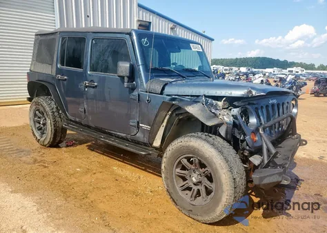 2008 Jeep Wrangler Unlimited Rubicon из США, поврежденный, VIN 1J4GA69158L627016